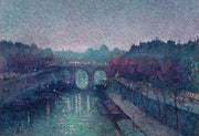 Le Pont Neuf La Seine Petit Bras by Maximilien Luce