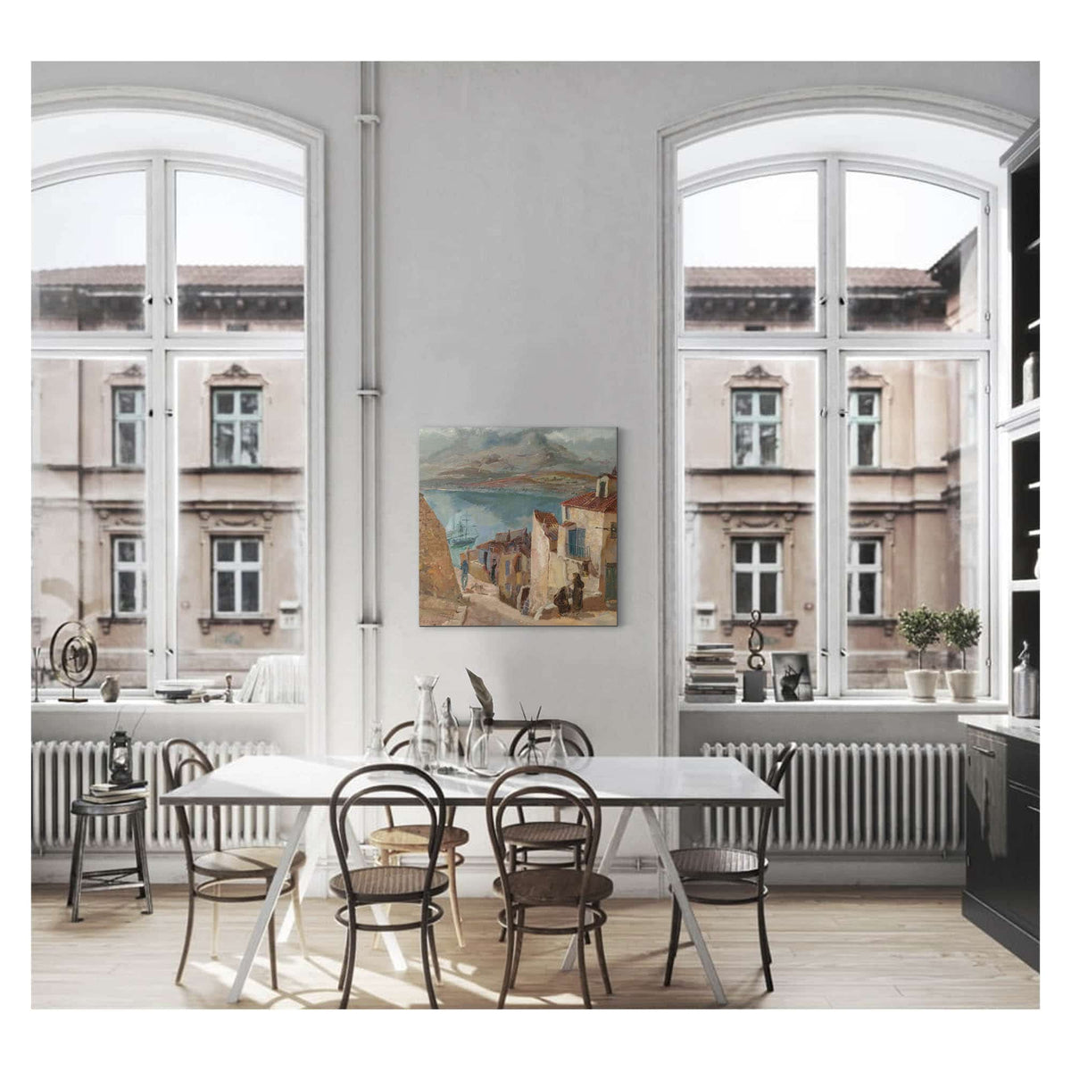 Le Port De Calvi by Alexander Evgenievich Yakovlev