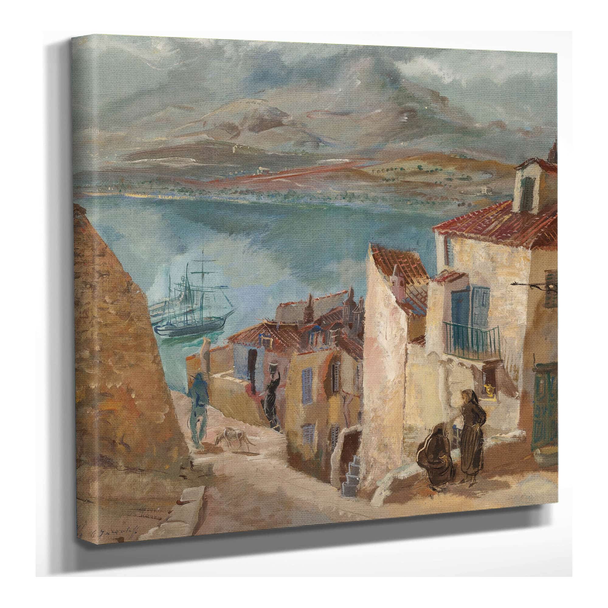 Le Port De Calvi by Alexander Evgenievich Yakovlev