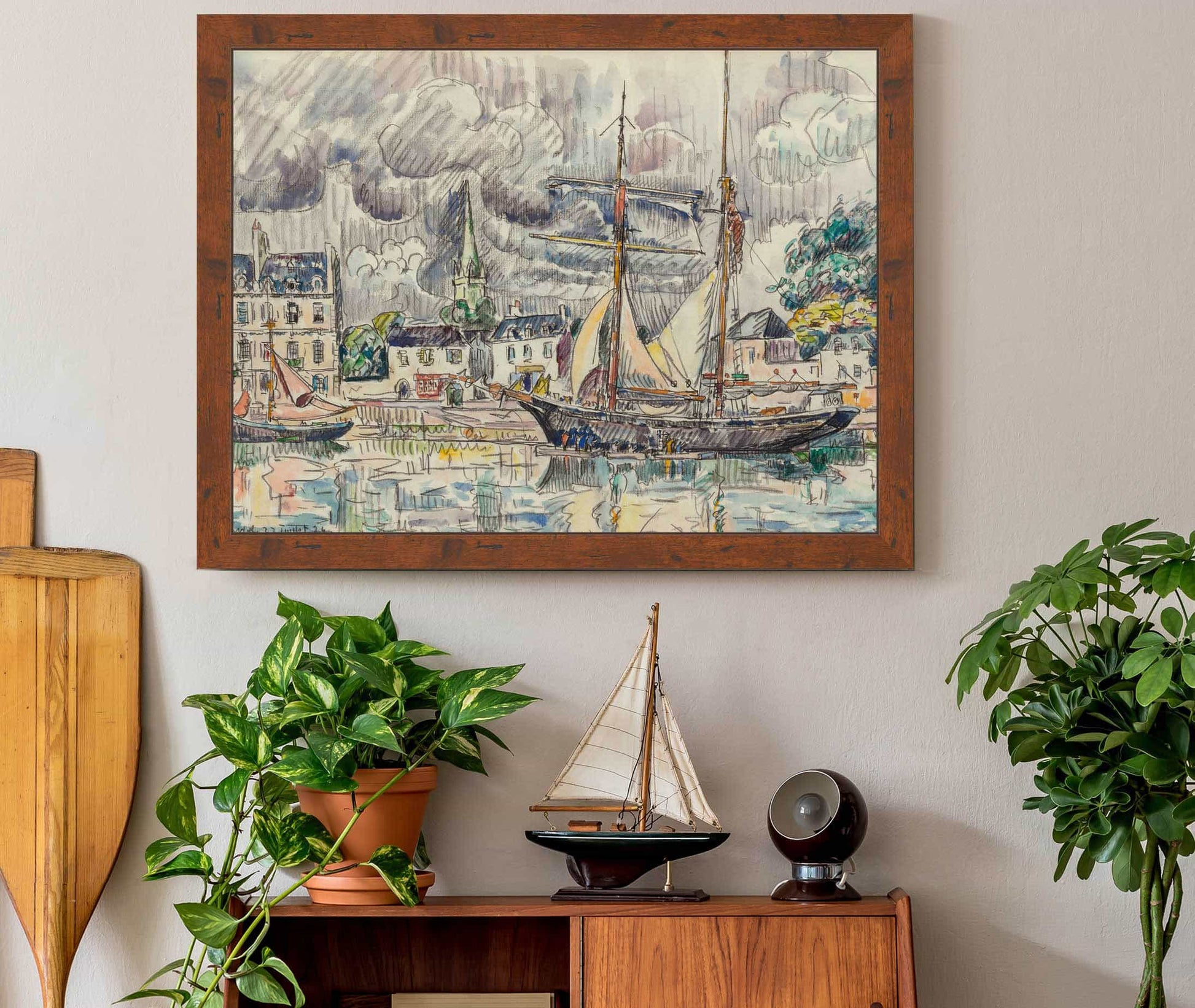 Le Port De Paimpol by Paul Signac