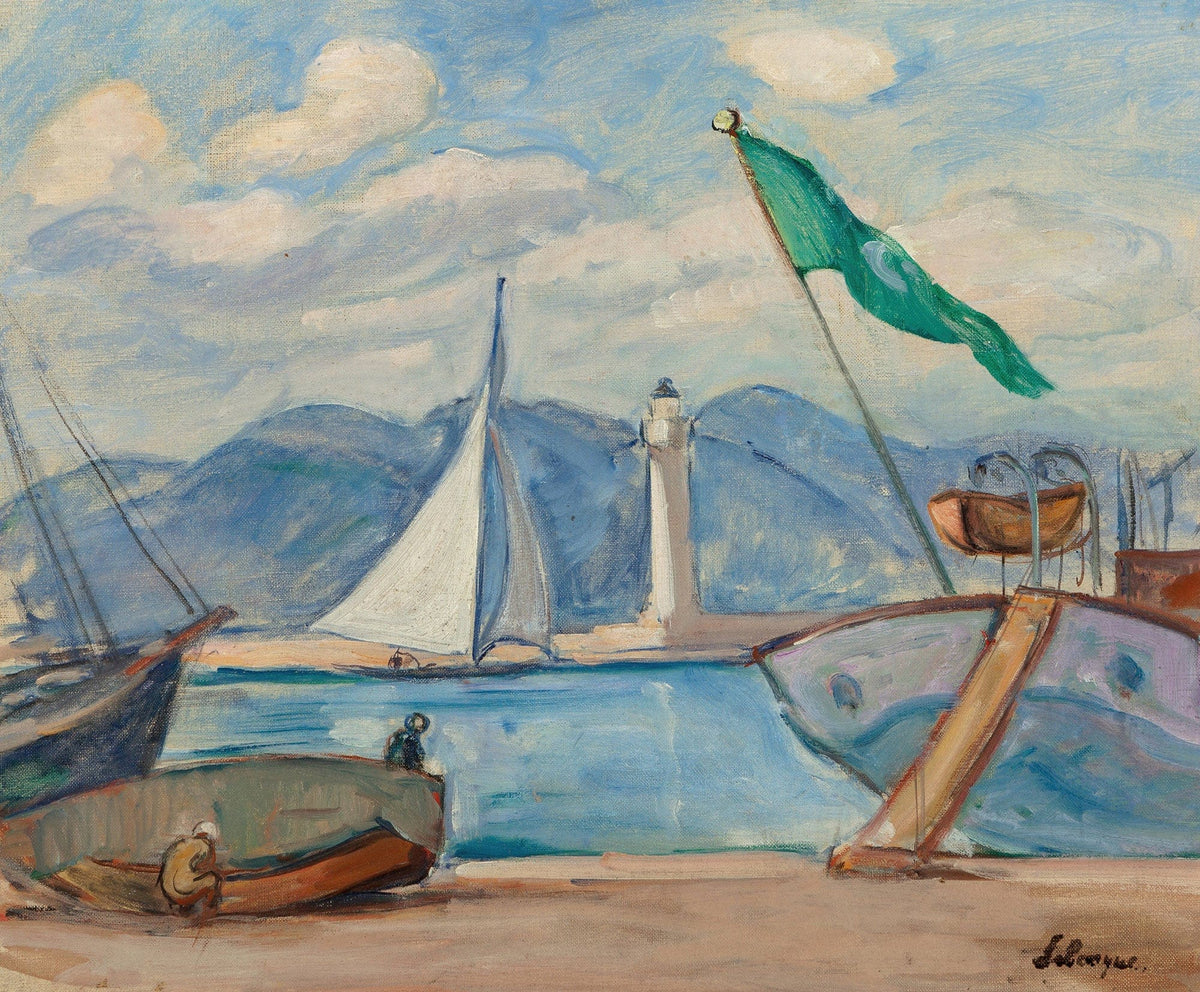 Le Port De Saint Tropez by Henri Lebasque