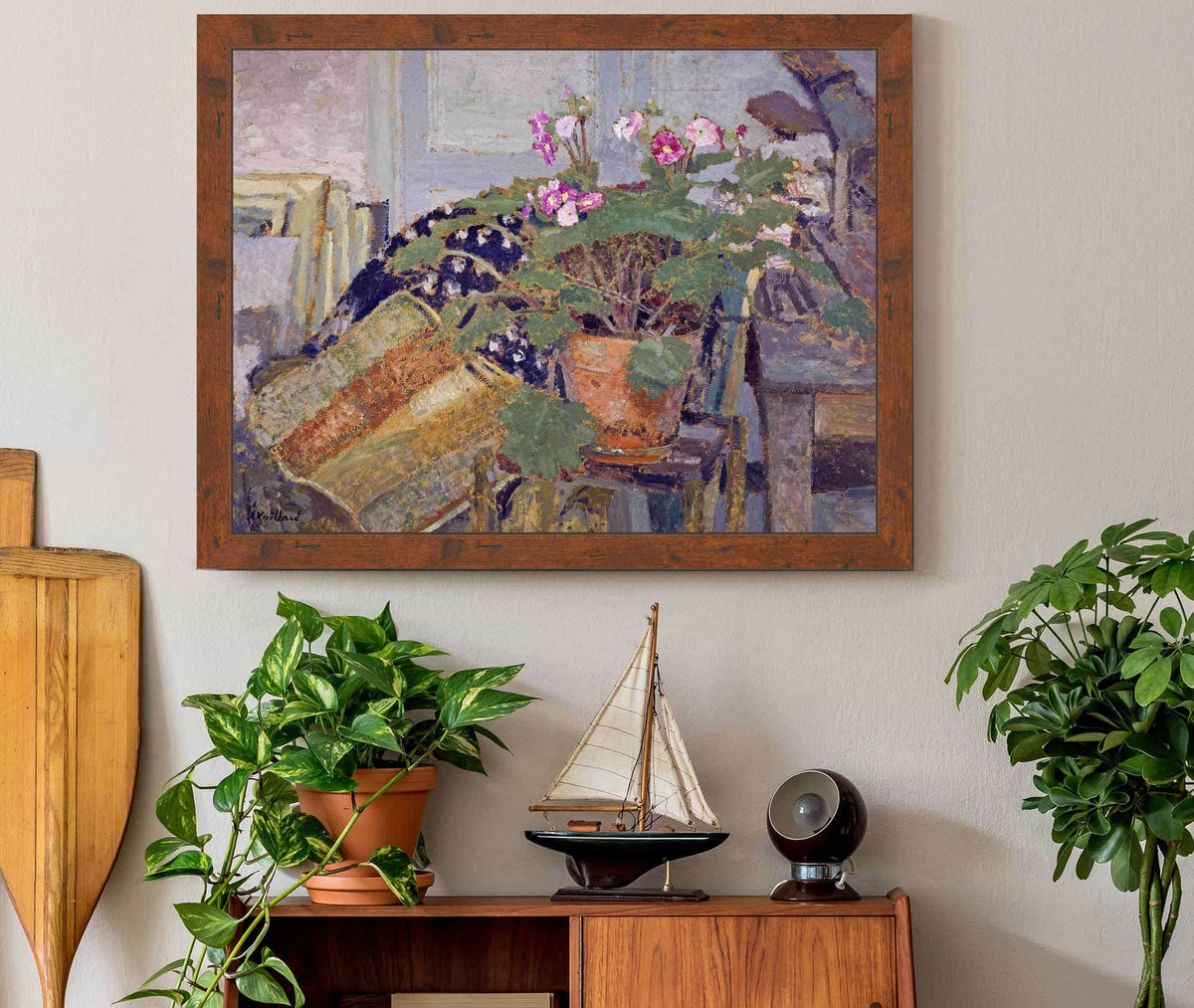 Le Pot De Fleurs Pot Of Flowers by Edouard Vuillard