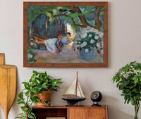 Le Pradet Jeune Femme Au Hamac Nono by Henri Lebasque