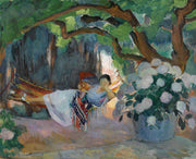 Le Pradet Jeune Femme Au Hamac Nono by Henri Lebasque