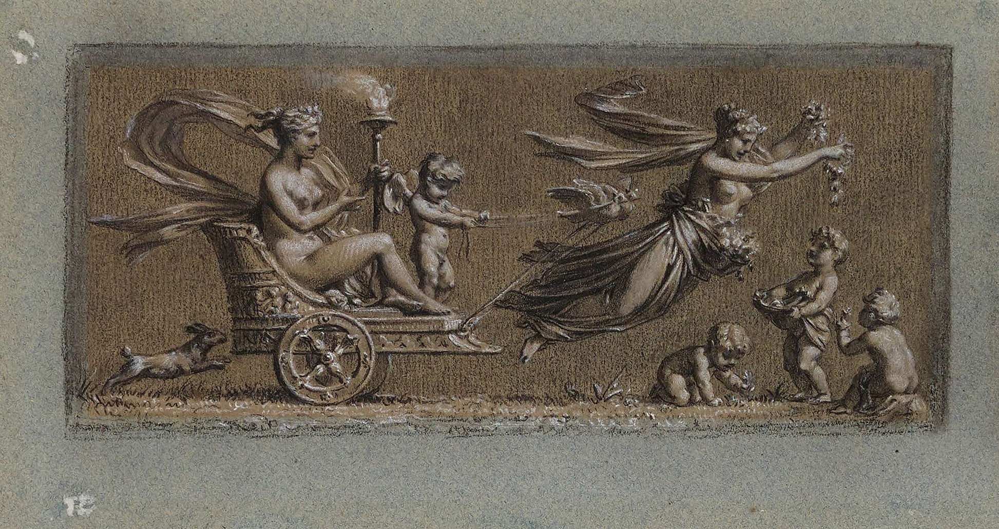 Le Printemps Dit Le Triomphe De Venus by Pierre Paul Prudhon