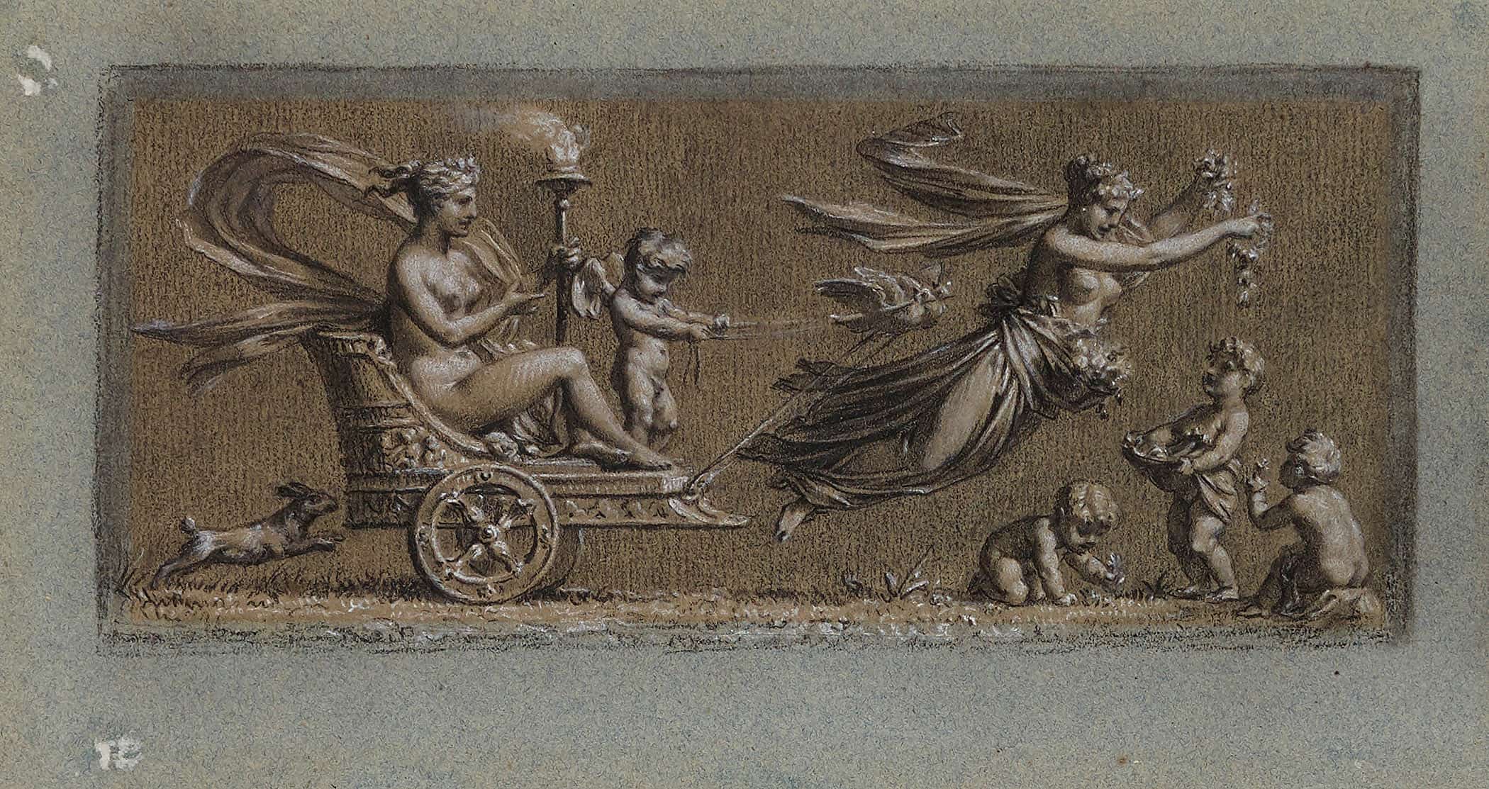 Le Printemps Dit Le Triomphe De Venus by Pierre Paul Prudhon