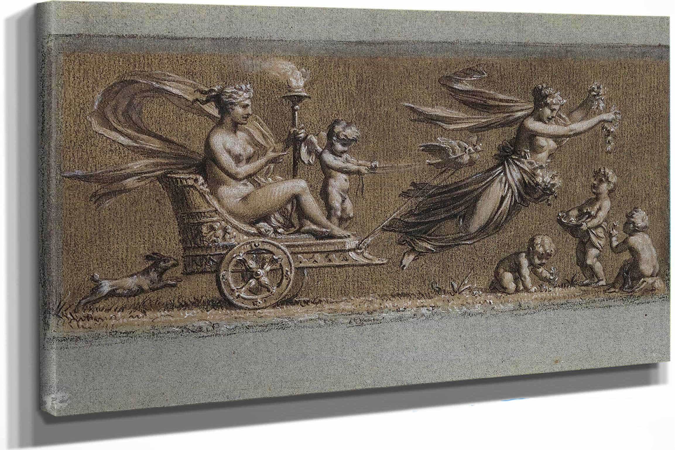 Le Printemps Dit Le Triomphe De Venus by Pierre Paul Prudhon
