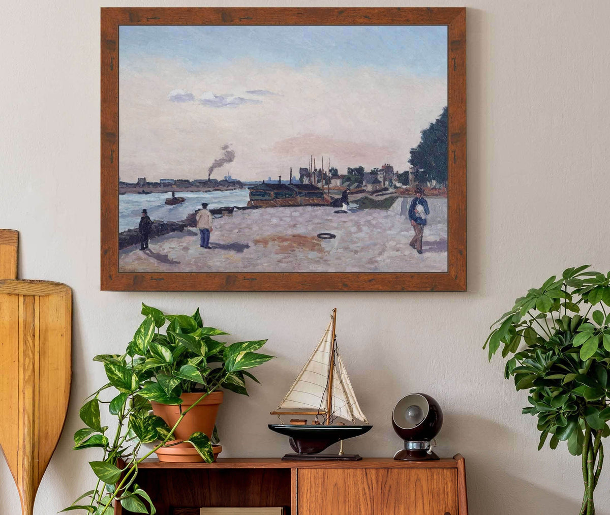 Le Quai De Bercy by Armand Guillaumin