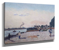 Le Quai De Bercy by Armand Guillaumin