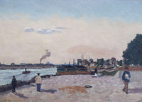 Le Quai De Bercy by Armand Guillaumin