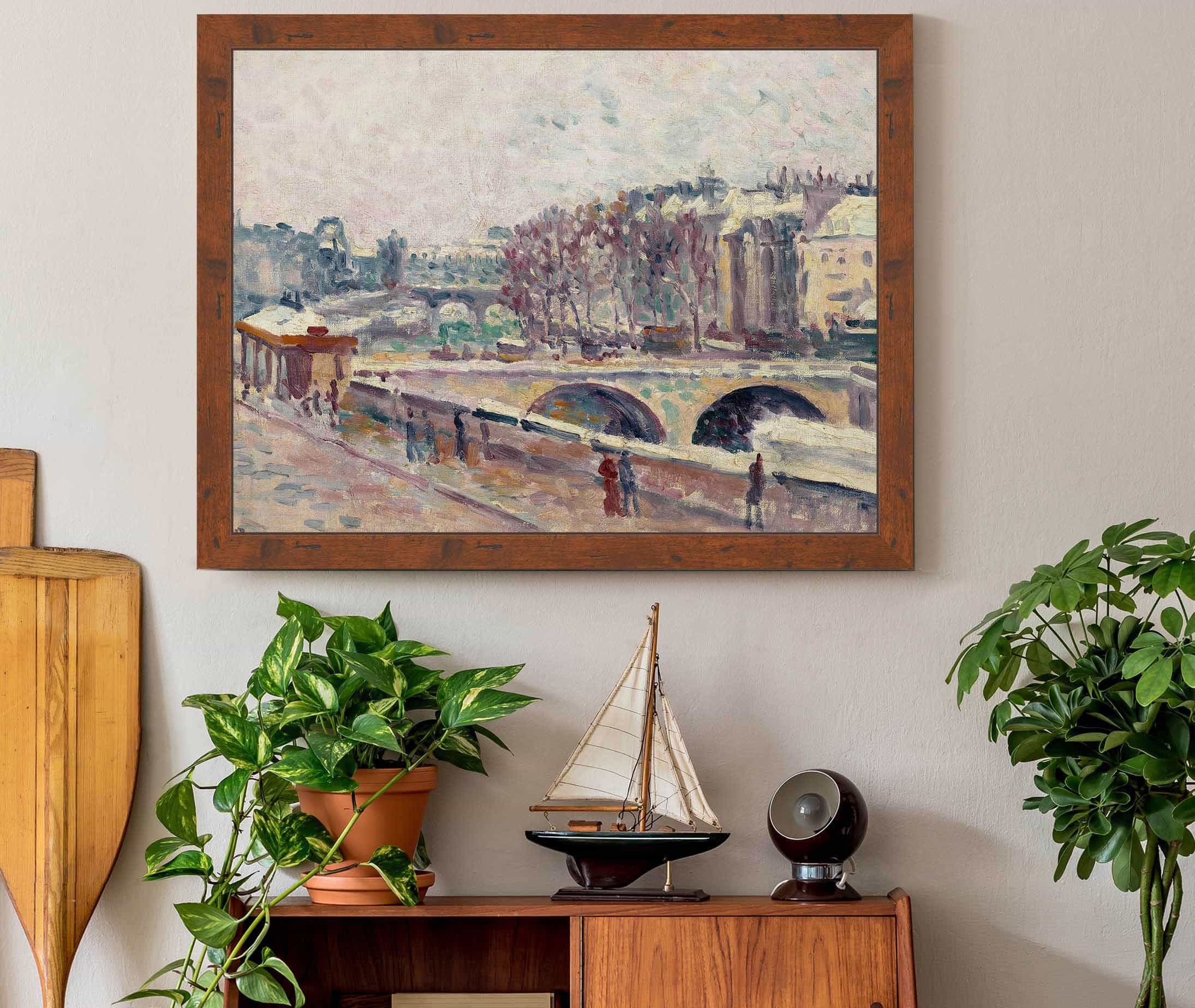 Le Quai Saint Michel by Maximilien Luce