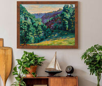 Le Ravin De La Folie Vue De Chateau Crozant by Armand Guillaumin