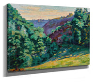 Le Ravin De La Folie Vue De Chateau Crozant by Armand Guillaumin