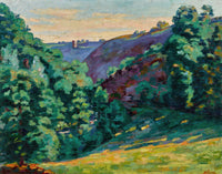 Le Ravin De La Folie Vue De Chateau Crozant by Armand Guillaumin