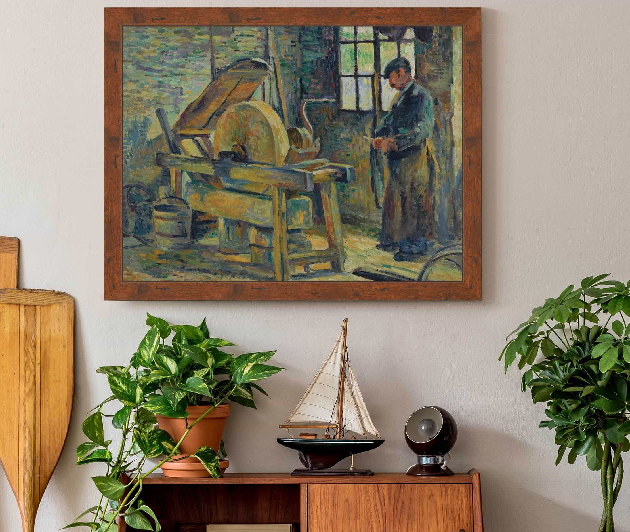 Le Remouleur by Maximilien Luce