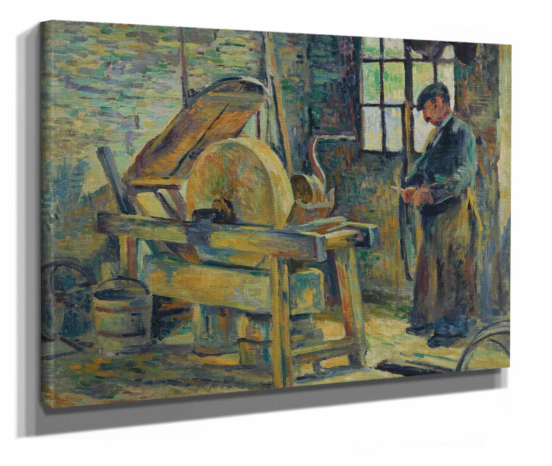 Le Remouleur by Maximilien Luce