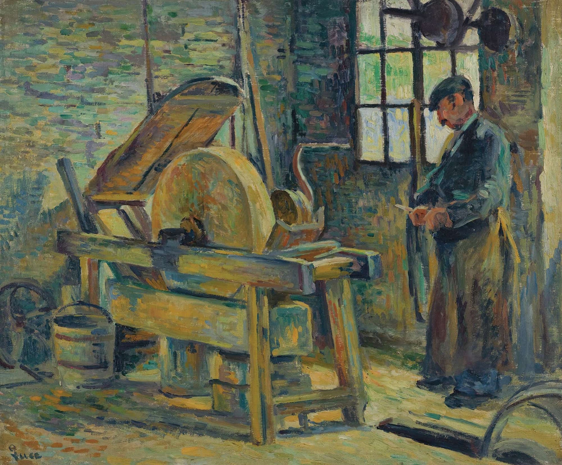 Le Remouleur by Maximilien Luce