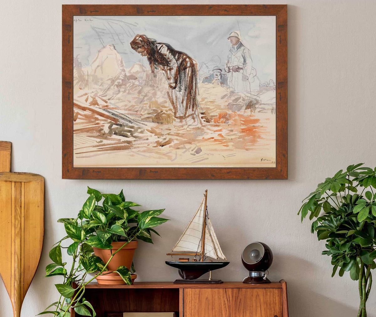 Le Repli Boche by Jean Louis Forain