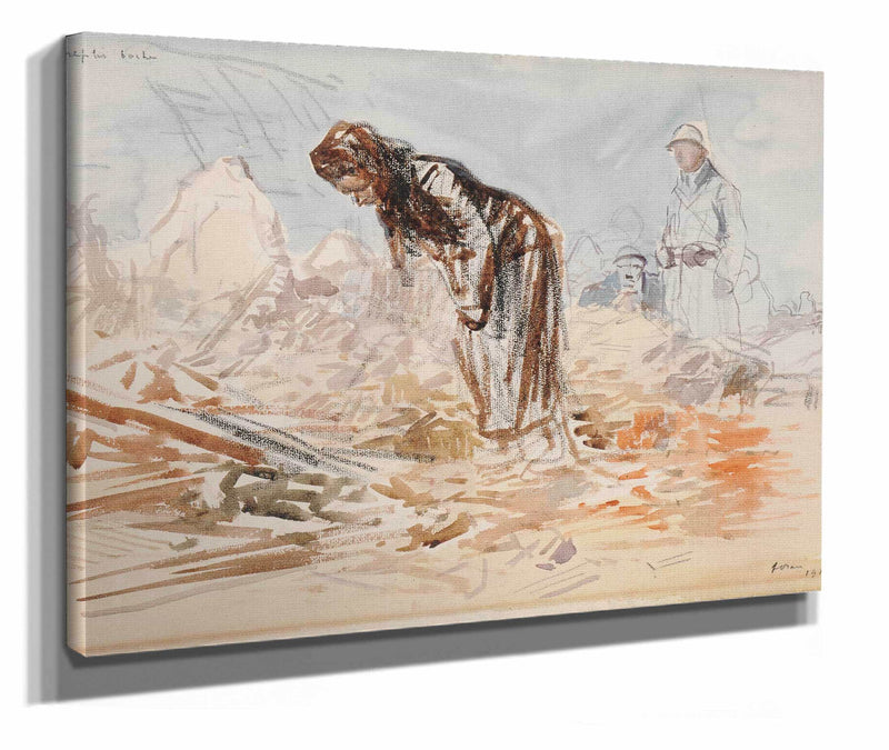 Le Repli Boche by Jean Louis Forain