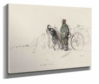 Le Replis Boche  by Jean Louis Forain