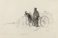 Le Replis Boche  by Jean Louis Forain