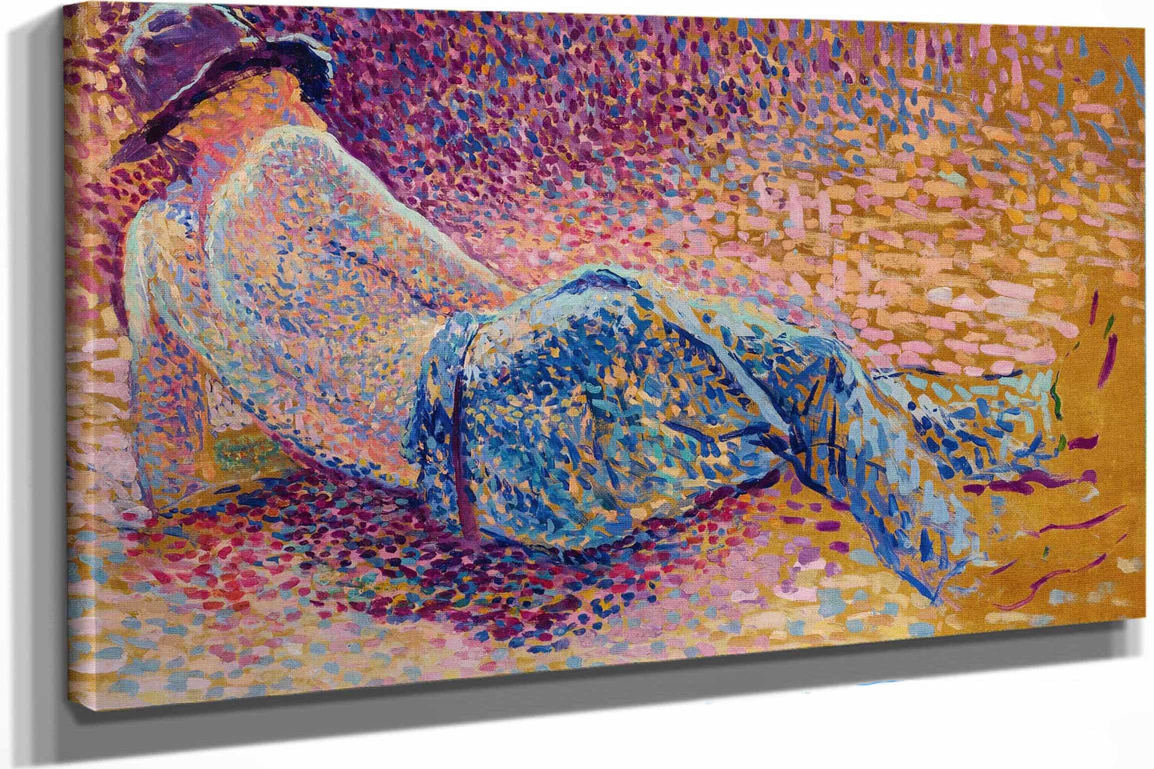 Le Repos De Louvrier by Maximilien Luce