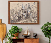 Le Retour De La Prise De La Bastille by Paul Delaroche