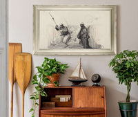 Le Retour Du Permissionnaire Tu Tombes A Pie by Jean Louis Forain