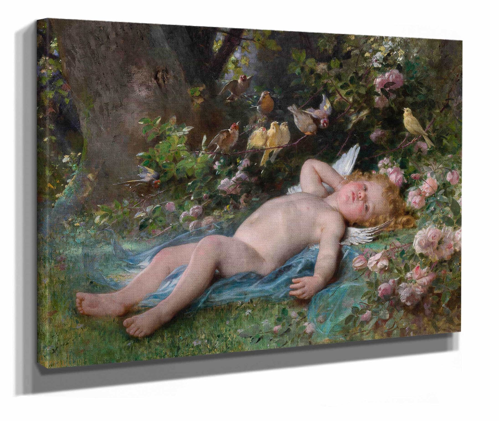 Le Reveil De Lamour by Leon Jean Basile Perrault