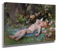 Le Reveil De Lamour by Leon Jean Basile Perrault