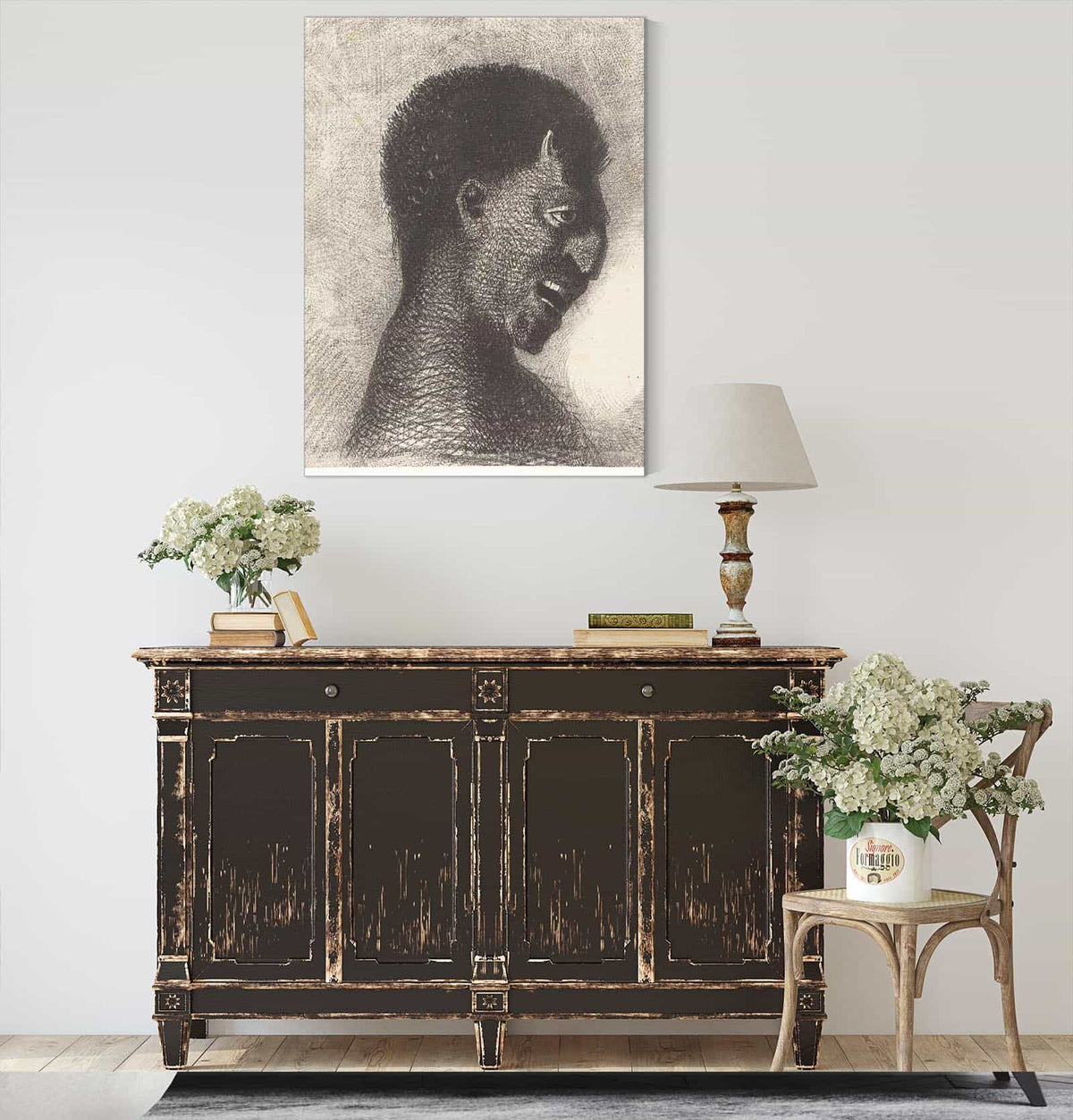 Le Satyre Au Cynique Sourire The Satyr With The Cynical Smile by Odilon Redon