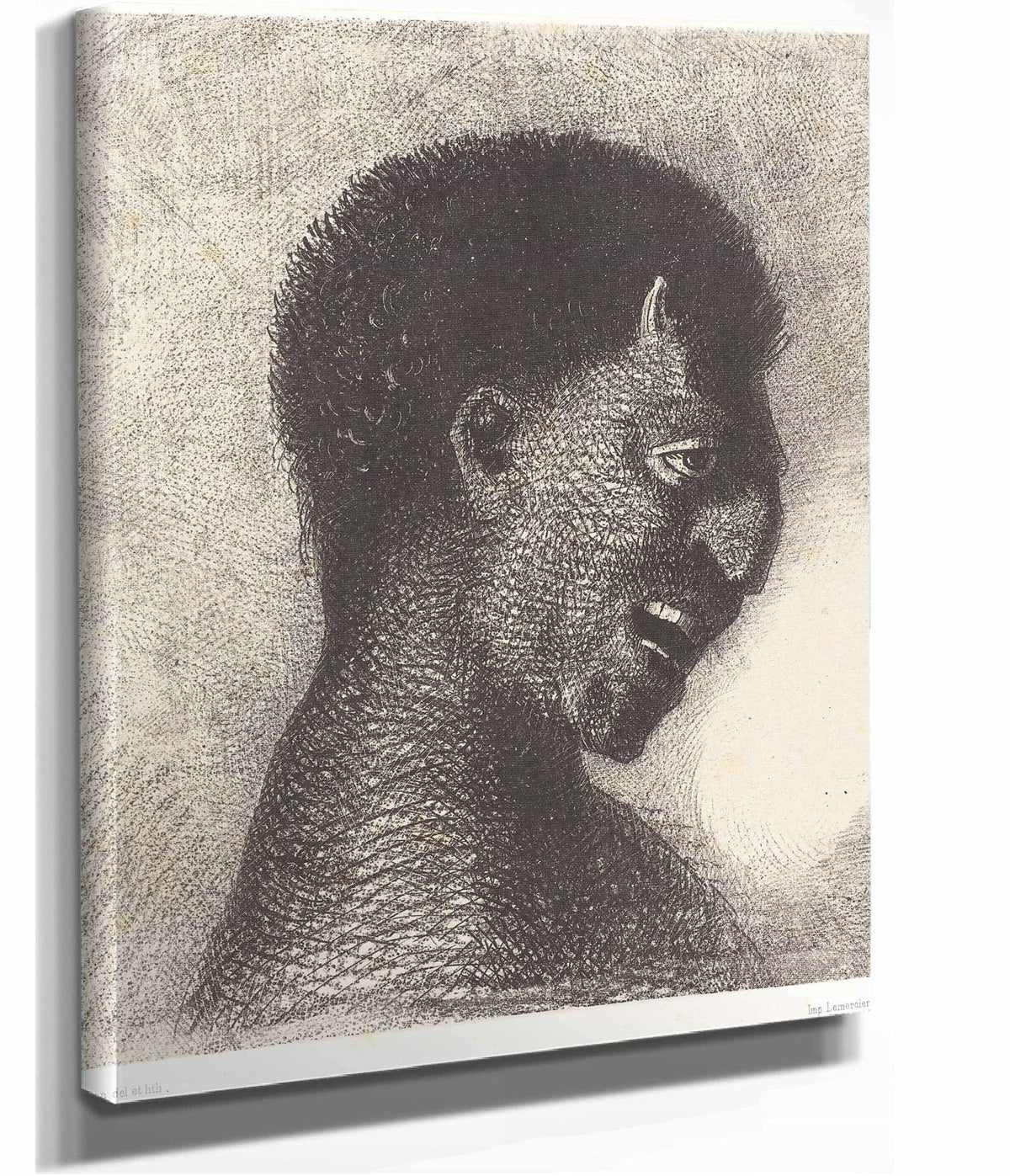 Le Satyre Au Cynique Sourire The Satyr With The Cynical Smile by Odilon Redon