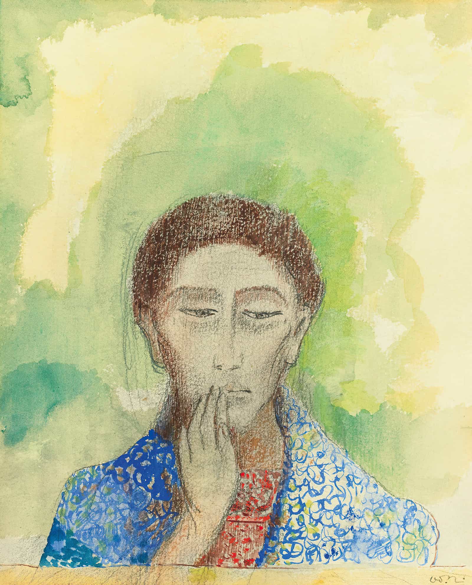 Le Silence by Odilon Redon