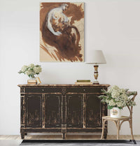 Le Sommeil Femme Assise by Pierre Puvis De Chavannes