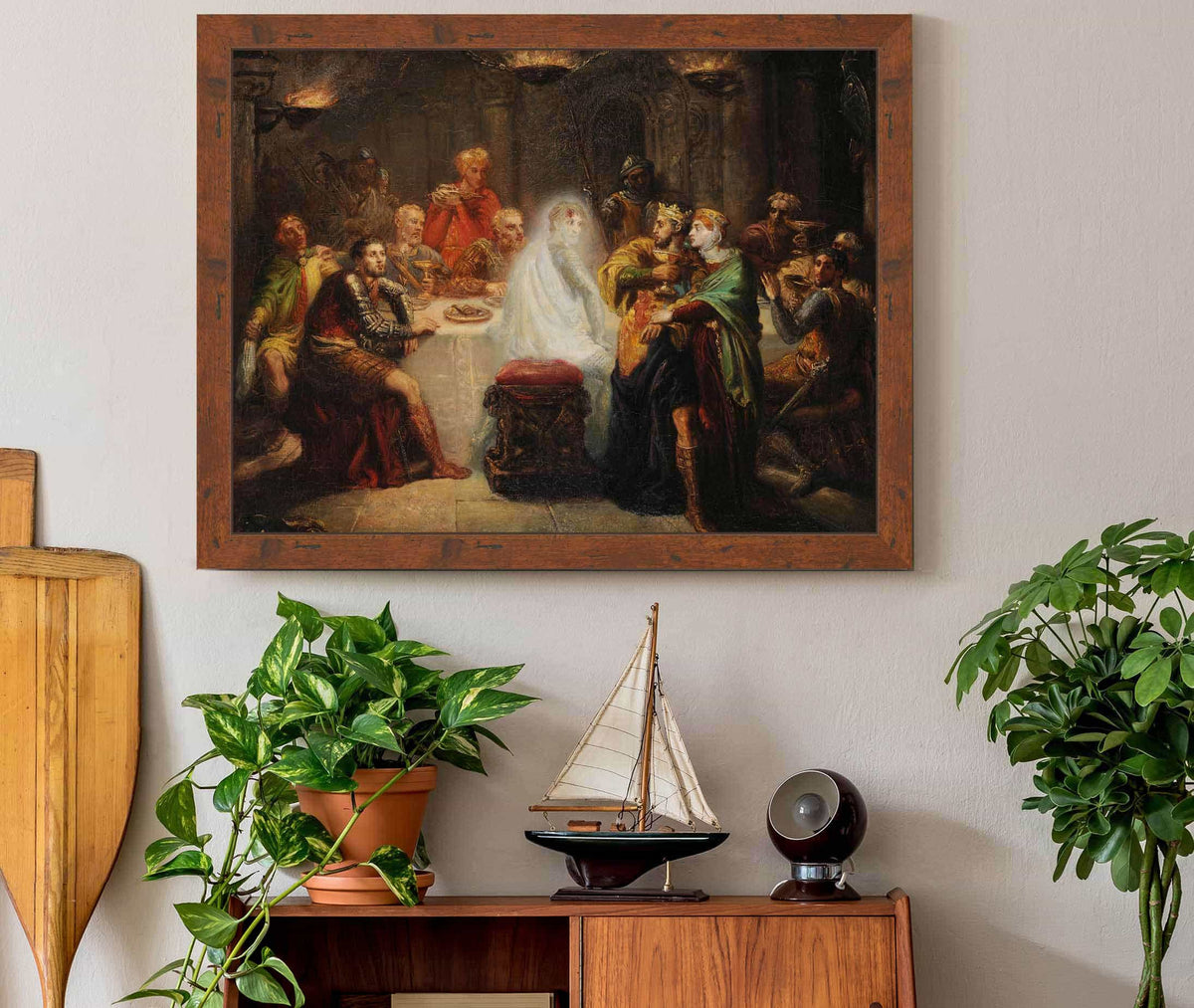 Le Spectre De Banquo by Theodore Chasseriau