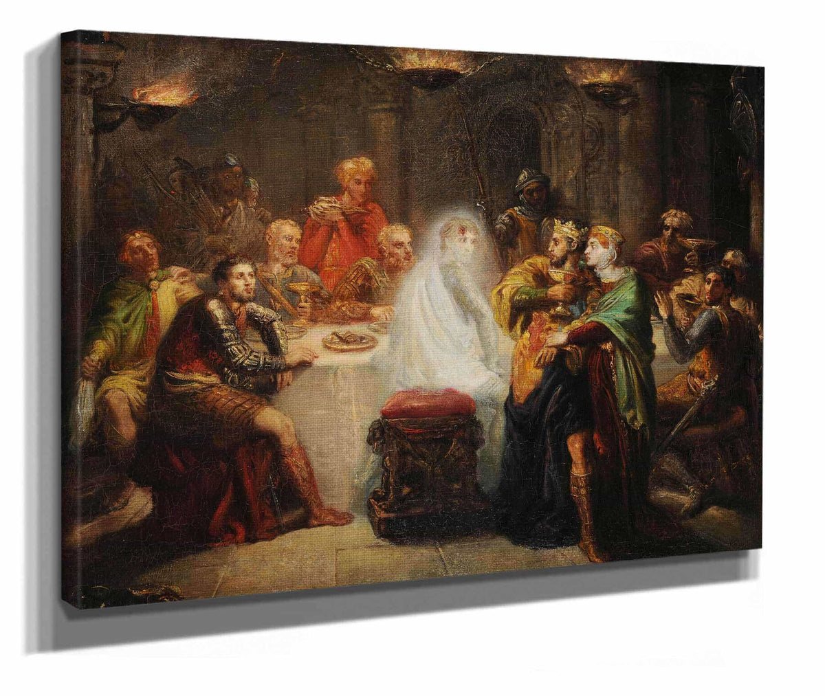 Le Spectre De Banquo by Theodore Chasseriau