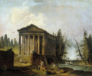 Le Temple Antique by Hubert Robert