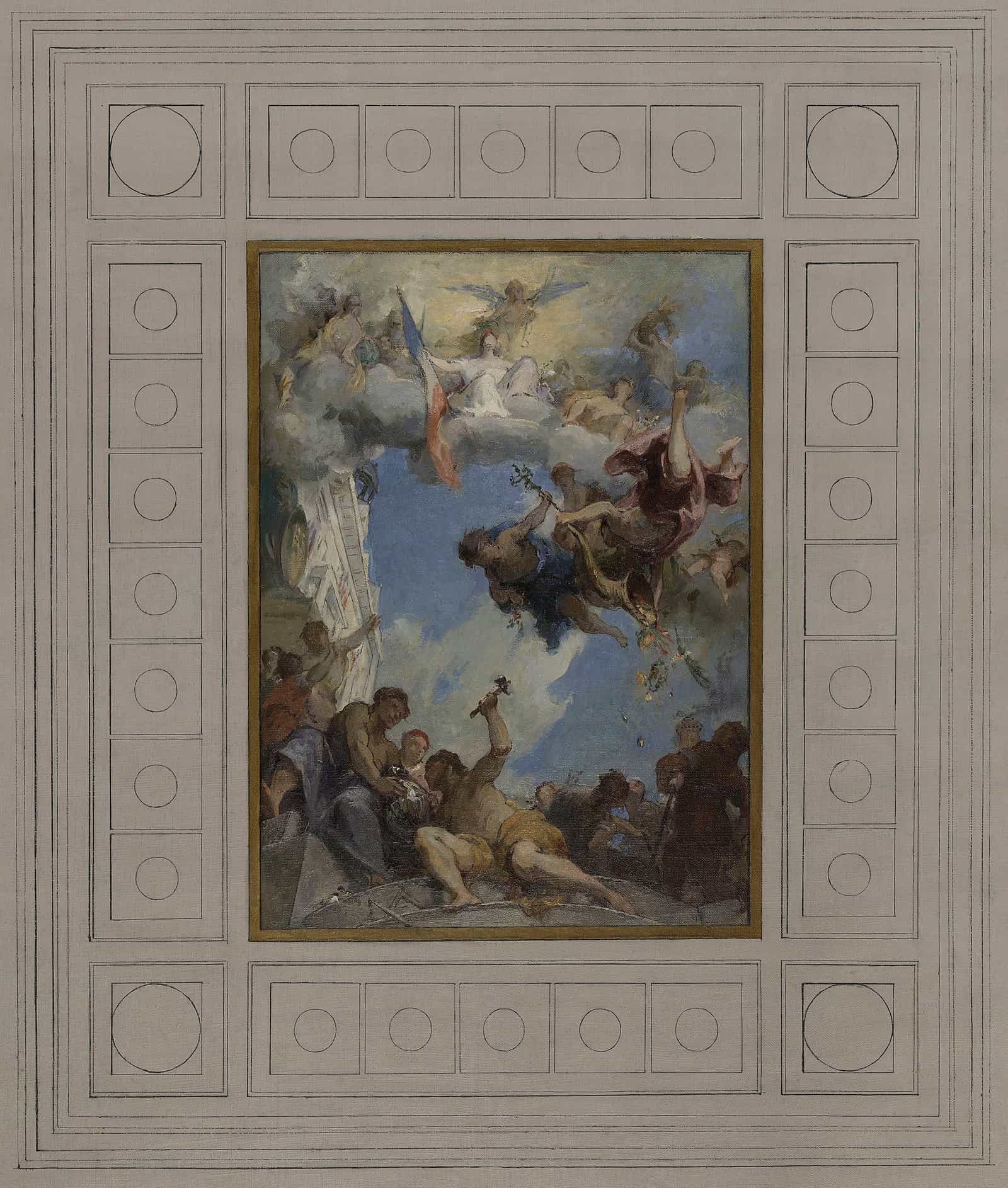 Le Travail Sous Legide De La Republique Amene Labondance Et La Prosperite by Henri Leopold Levy