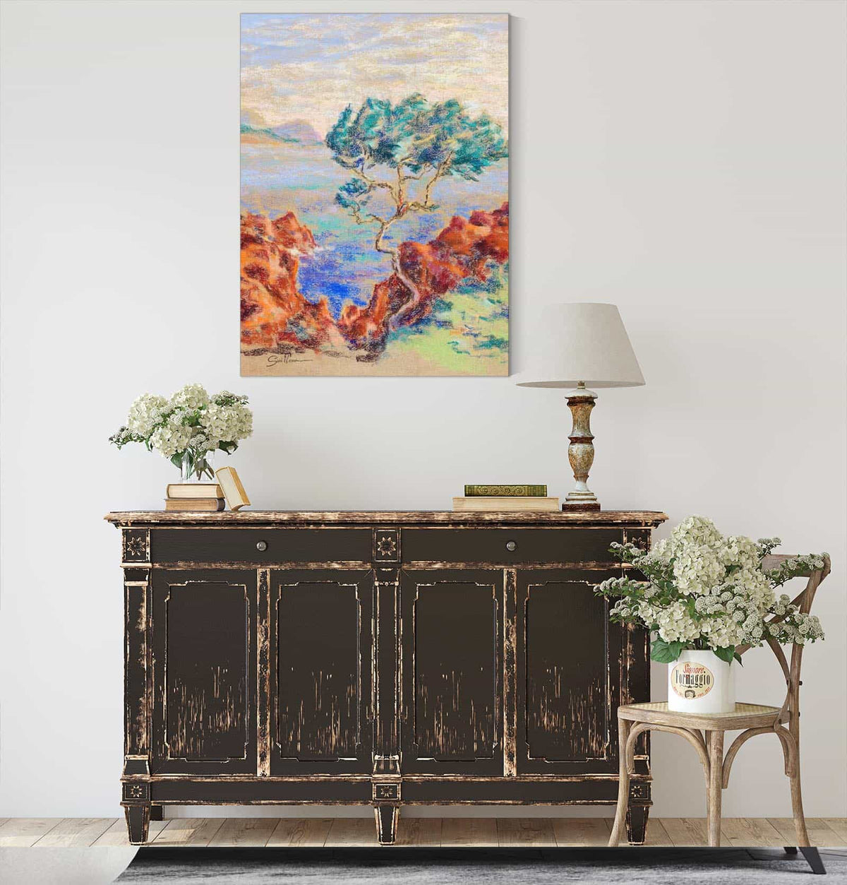 Le Trayas Paysage Du Midi by Armand Guillaumin