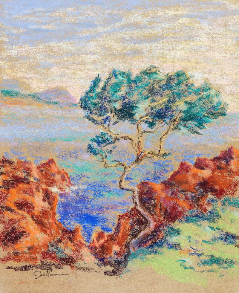 Le Trayas Paysage Du Midi by Armand Guillaumin