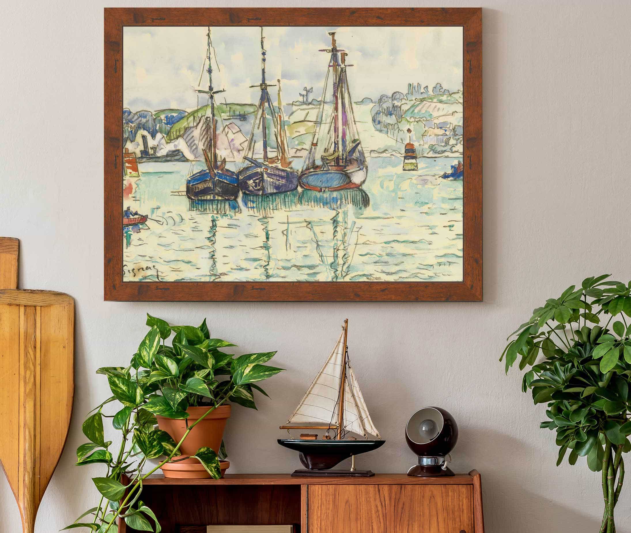 Le Trieux by Paul Signac