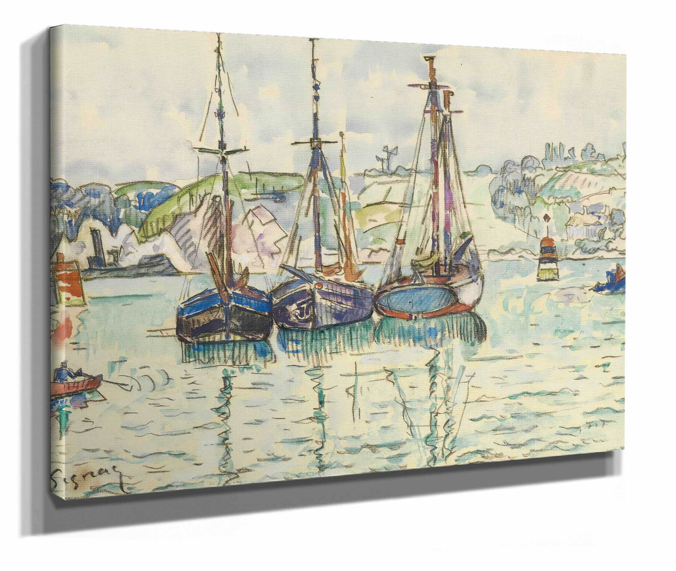 Le Trieux by Paul Signac