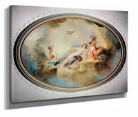 Le Triomphe De Flore by Louis Jean Francois Lagrenee