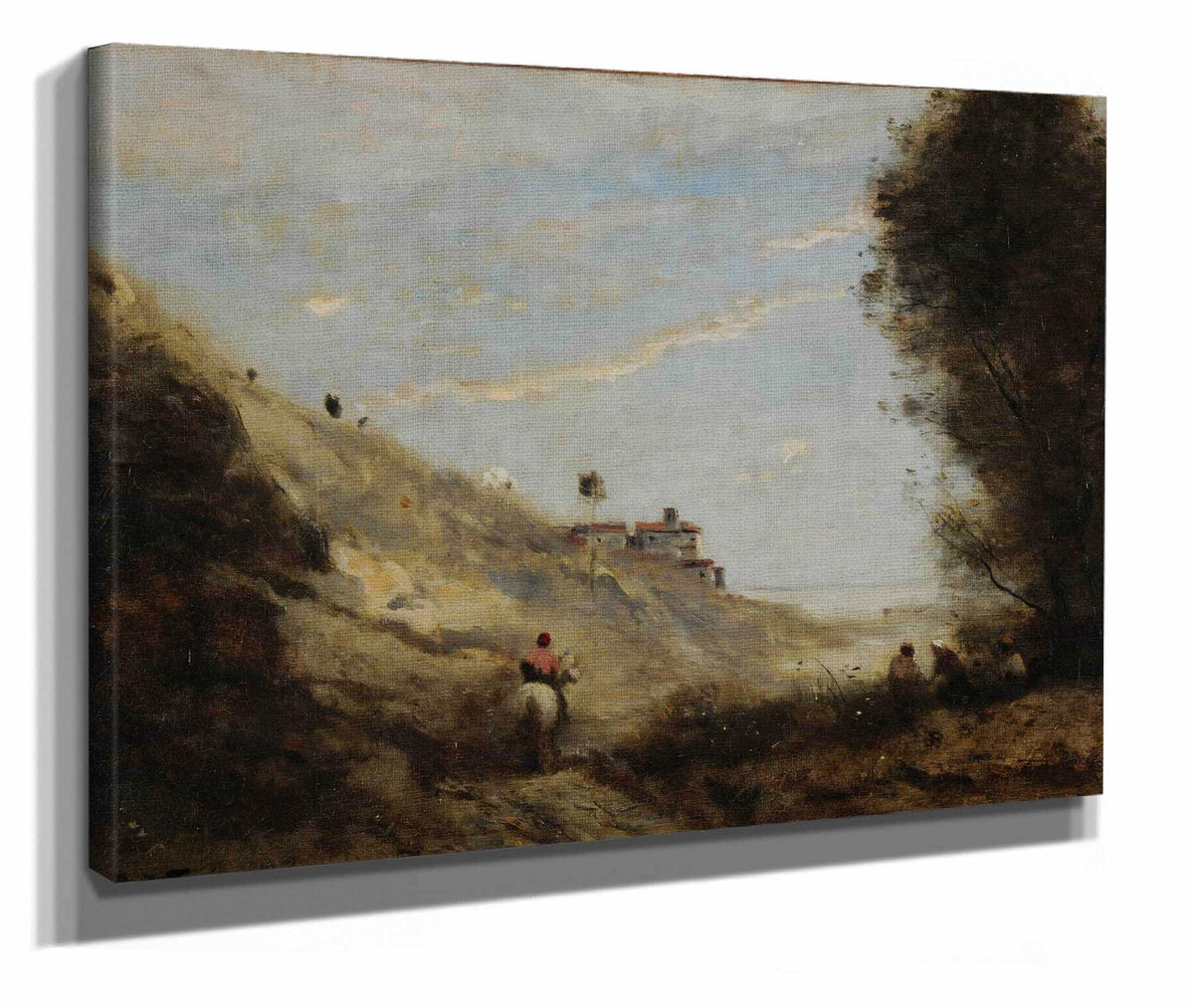 Le Vallon Au Cavalier by Jean Baptiste Camille Corot