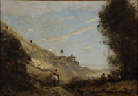 Le Vallon Au Cavalier by Jean Baptiste Camille Corot