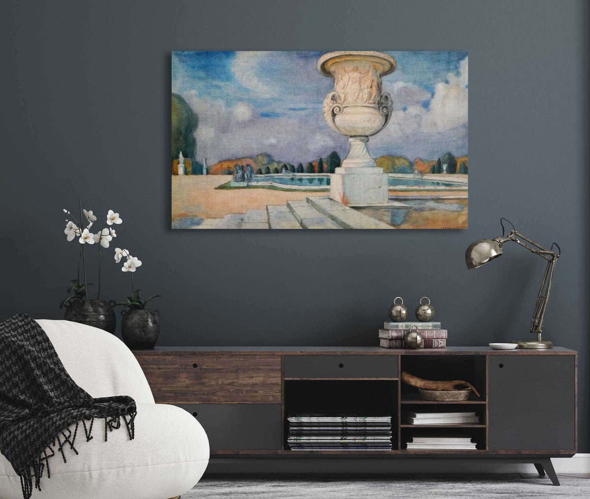 Le Vase De La Paix Versailles by Gerda Wegener