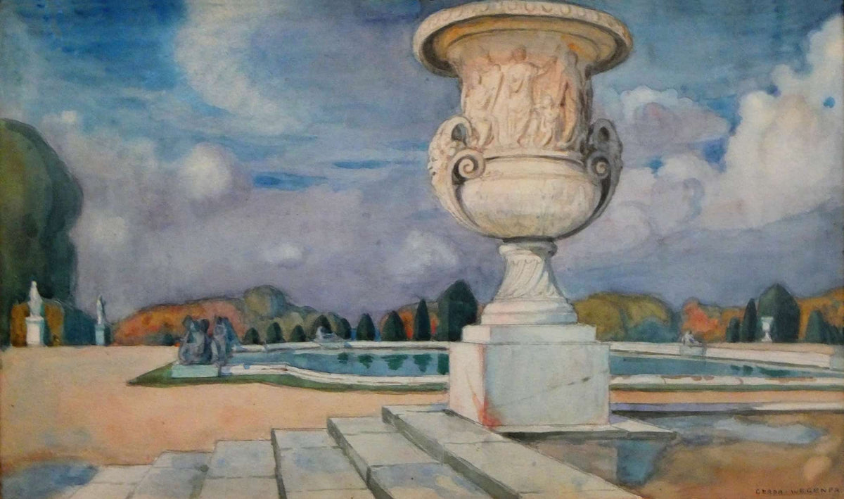 Le Vase De La Paix Versailles by Gerda Wegener