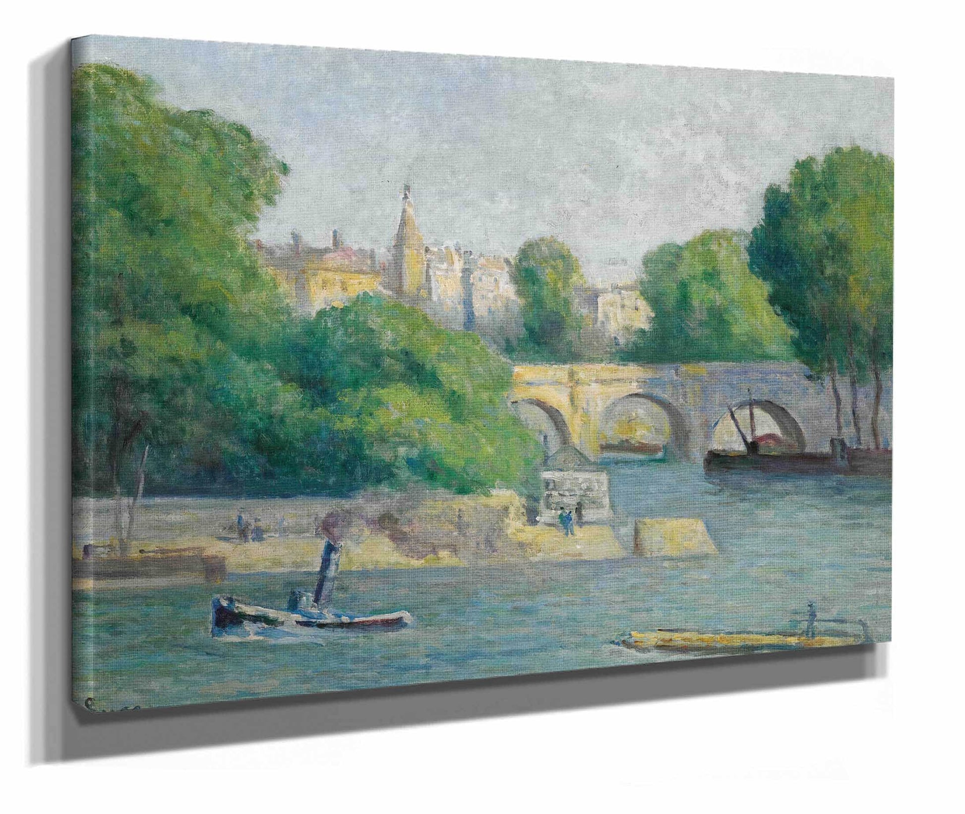 Le Vert Gallant by Maximilien Luce