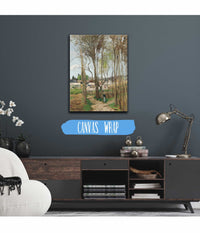 Le Village A Travers Les Arbres by Camille Pissarro