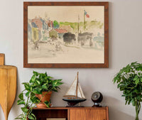 Le Village by Paul Gauguin